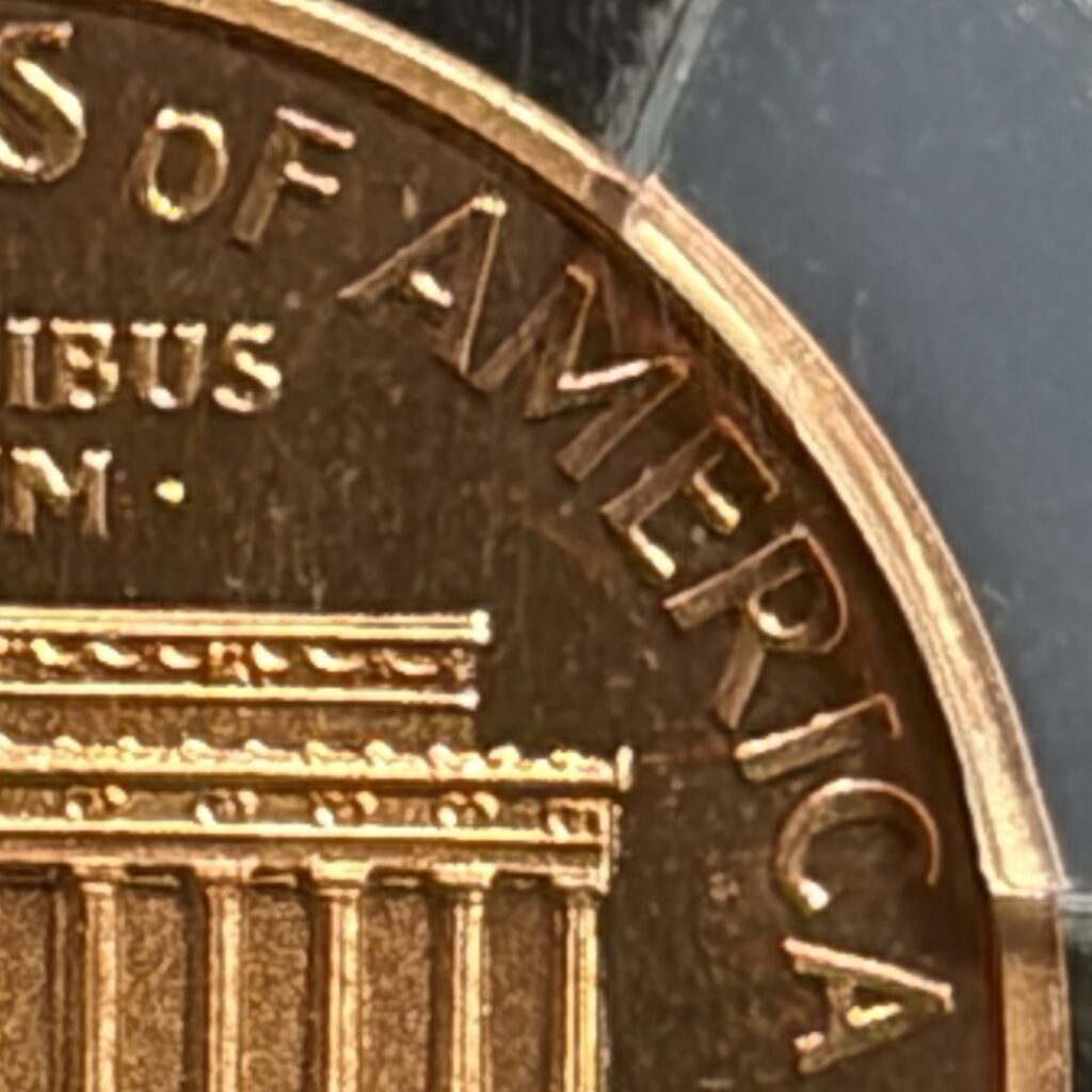 Reverse. 1999-S PF Close AM. iPhone Air 8x Digital Zoom Black (Enlarged)
